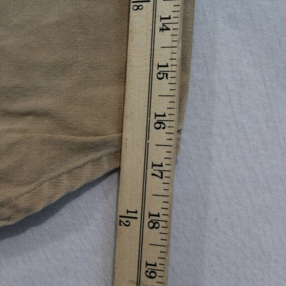 Carhartt Tan Men's Shirt Long Sleeve Rugged  Outwear Construction Size XL - Picture 6 of 9